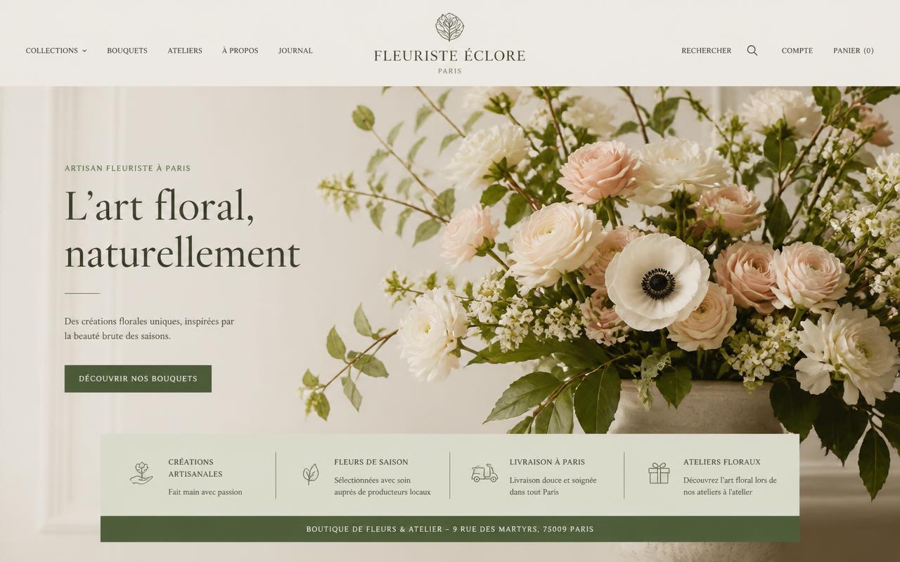 Fleuriste Éclore